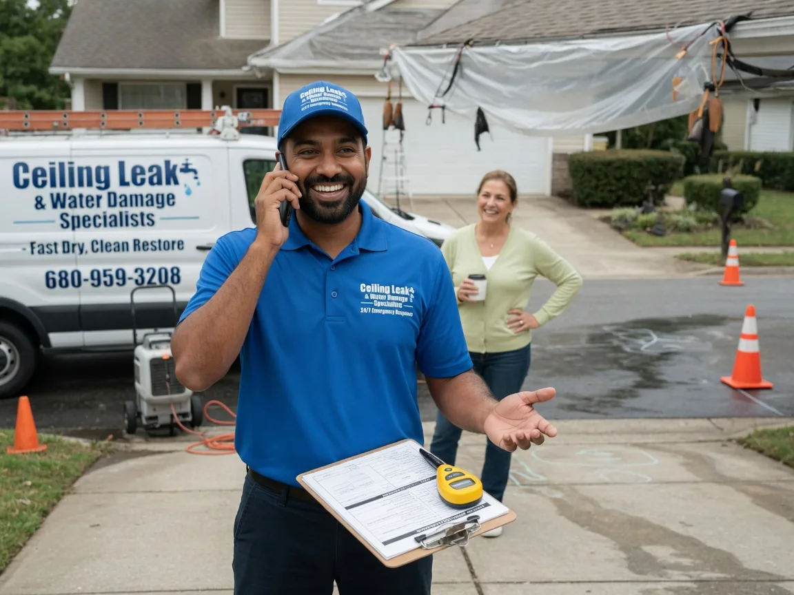 Ceiling Leak Cleanup Burt, MI FAQs